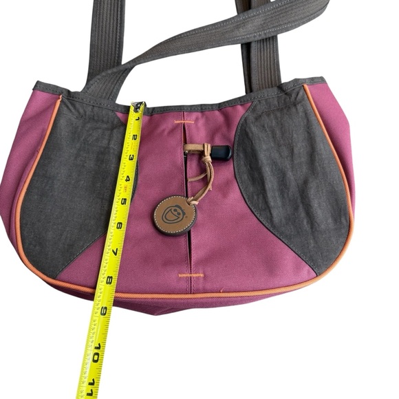 Life Is Good Canvas Shoulder Bag Maroon Brown Fall Casual Gorpcore‎ Camping - Picture 8 of 10